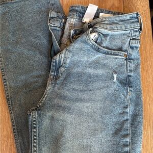 Women's Straight Leg Blue Jeans